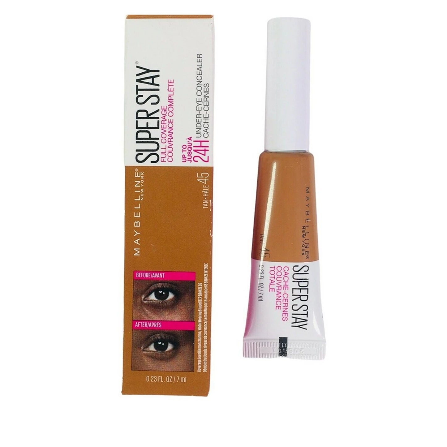 Maybelline Super Stay Under Eye Concealer Liquid, 0.23 fl oz