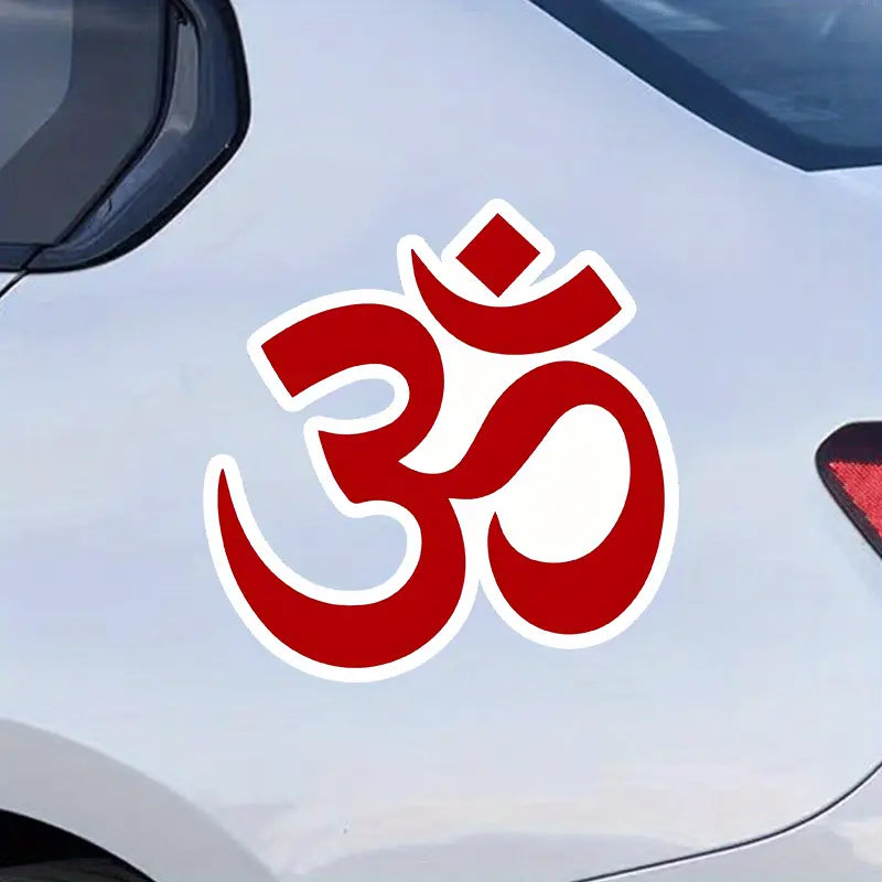 Om Symbol Waterproof Vinyl Decal for Vehicle, Laptop, and Wall