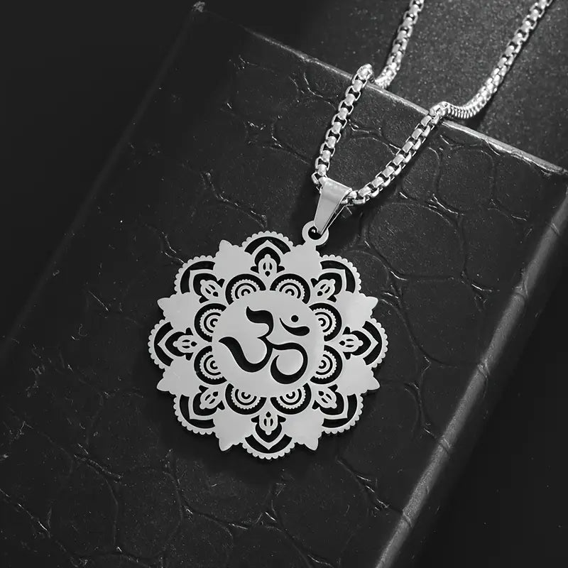 OM Pendant Necklace