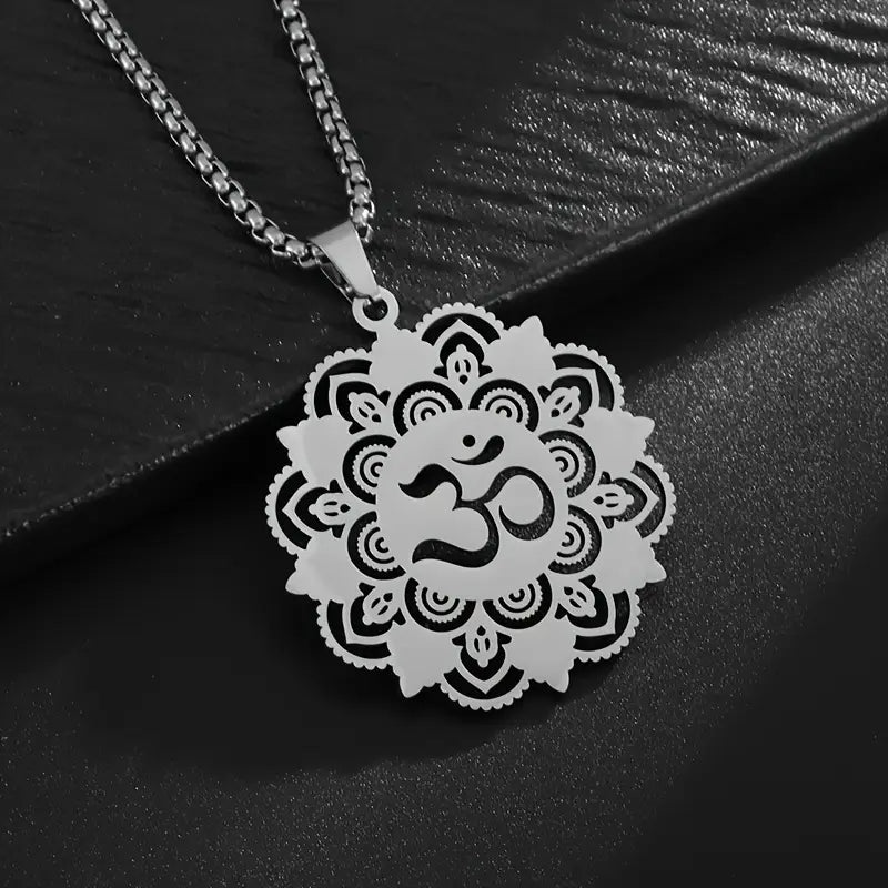 OM Pendant Necklace