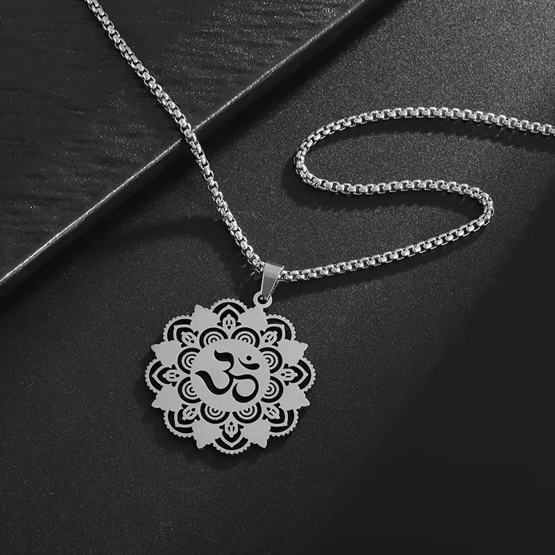OM Pendant Necklace