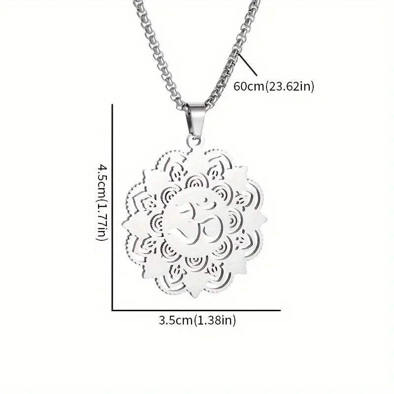 OM Pendant Necklace